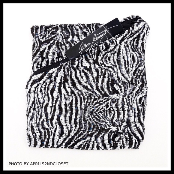 ABS SEQUIN ANIMAL PRINT MINI DRESS A3C - Picture 7 of 8